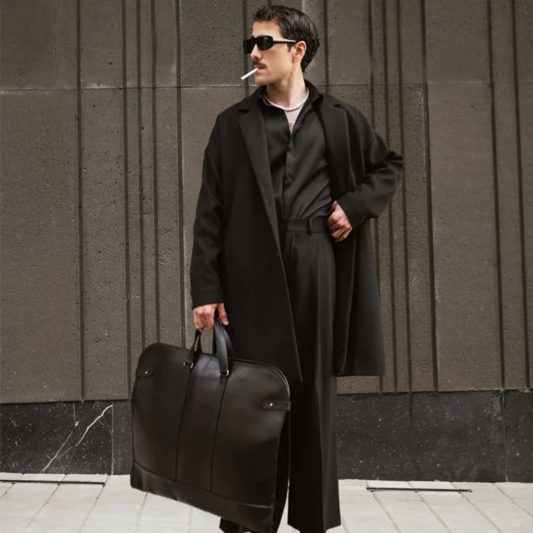 Hamzeh Leather Suit Cover - Image 2